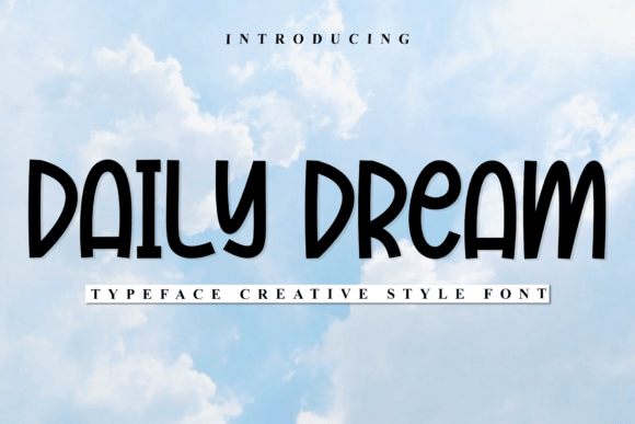 Daily Dream Font - Featured Image