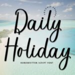 Daily Holiday Font - Featured Image
