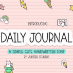 Daily Journal Font - Featured Image