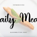 Daily Meals Font - Featured Image