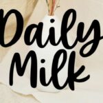 Daily Milk Font - Featured Image