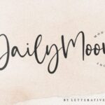 Daily Moon Font - Featured Image