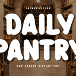 Daily Pantry Font - Featured Image