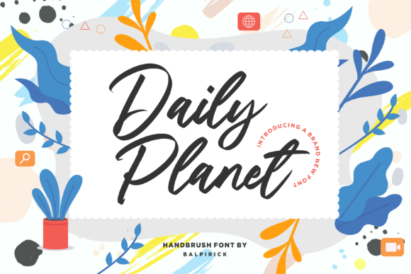 Daily Planet Font - Featured Image