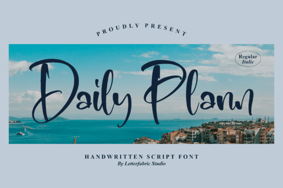 Daily Plann Font - Featured Image