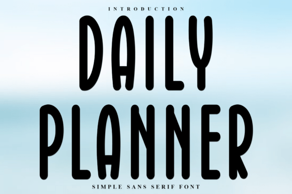 Daily Planner Font - Featured Image