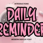 Daily Reminder Font - Featured Image