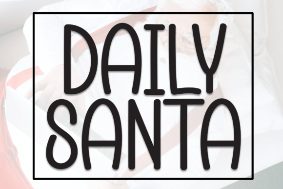 Daily Santa Font - Featured Image
