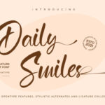 Daily Smiles Font - Featured Image