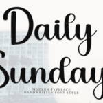 Daily Sunday Font - Featured Image