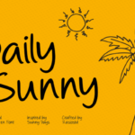 Daily Sunny Font - Featured Image