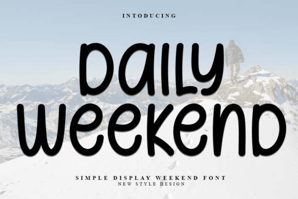 Daily Weekend Font - Featured Image