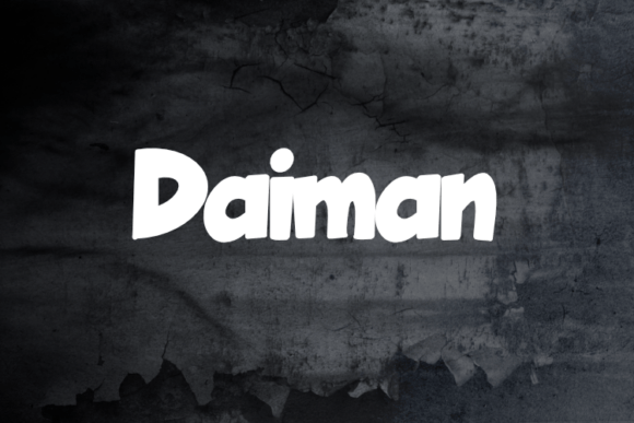 Daiman Font - Featured Image
