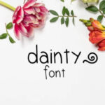 Dainty Font - Featured Image