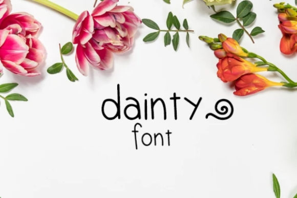 Dainty Font - Featured Image