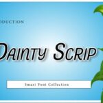 Dainty Scrip Font - Featured Image