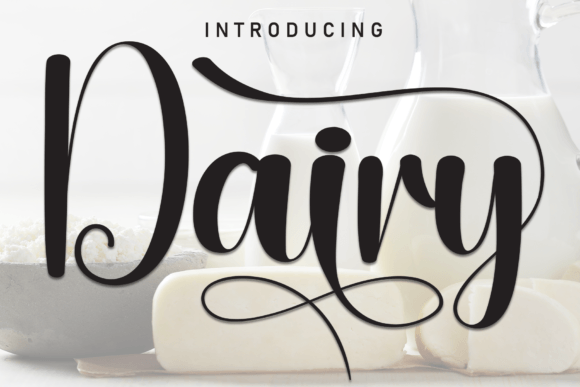 Dairy Font - Featured Image