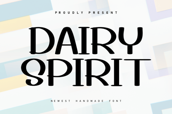 Dairy Spirit Font - Featured Image