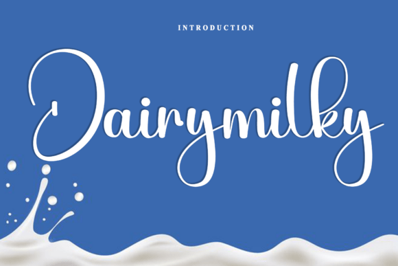 Dairymilky Font - Featured Image