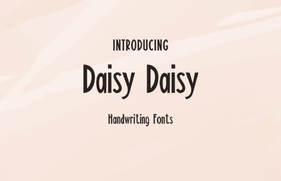 Daisy Daisy Font - Featured Image