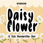 Daisy Flower Font - Featured Image
