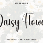 Daisy Flower Font - Featured Image