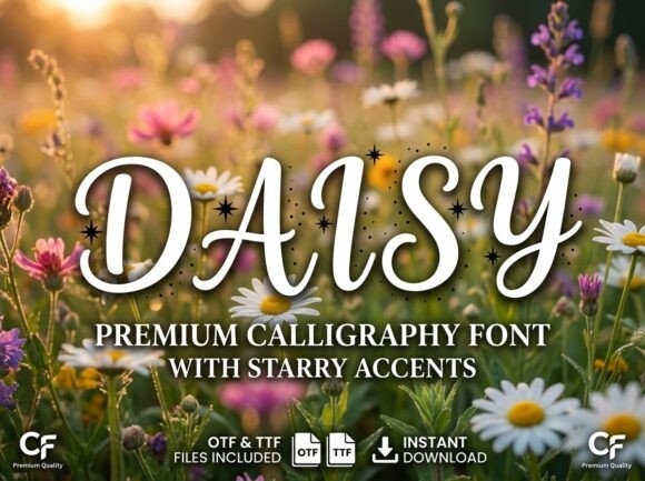 Daisy Font - Featured Image