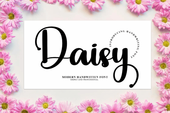 Daisy Font - Featured Image