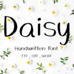 Daisy Font - Featured Image
