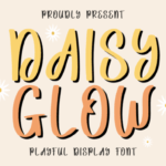 Daisy Glow Font - Featured Image