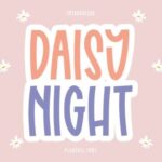 Daisy Night Font - Featured Image