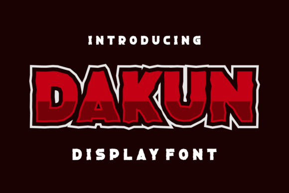 Dakun Font - Featured Image