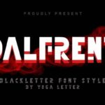 Dalfrent Font - Featured Image
