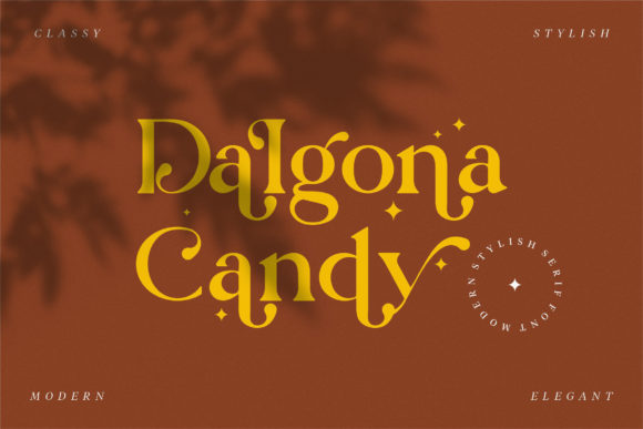 Dalgona Candy Font - Featured Image