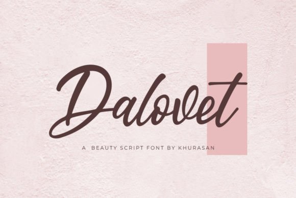 Dalovet Font - Featured Image
