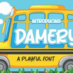 Damery Font - Featured Image
