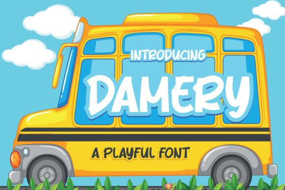 Damery Font - Featured Image