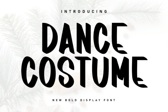 Dance Costume Font - Featured Image