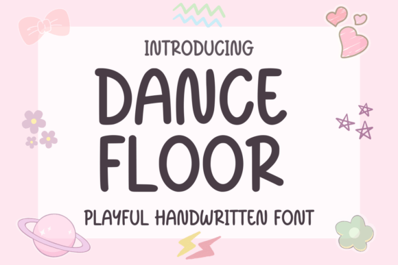 Dance Floor Font - Featured Image