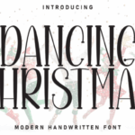 Dancing Christmas Font - Featured Image