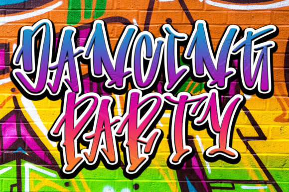 Dancing Party Font - Featured Image