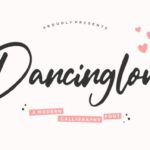Dancinglove Font - Featured Image