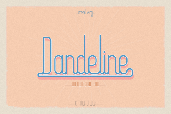 Dandeline Font - Featured Image