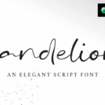Dandelion Font - Featured Image