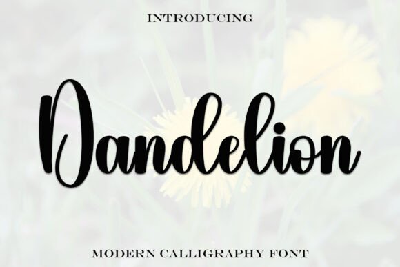 Dandelion Font - Featured Image