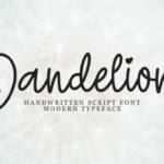 Dandelion Font - Featured Image