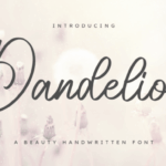 Dandelion Font - Featured Image