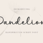 Dandelion Font - Featured Image