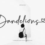 Dandelions Font - Featured Image