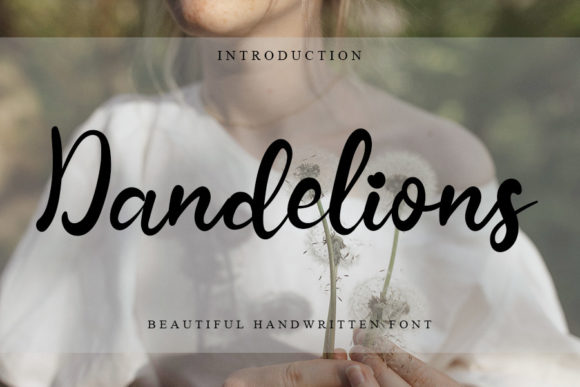 Dandelions Font - Featured Image